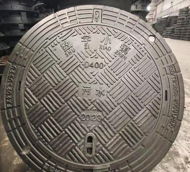 常州球墨铸铁防沉降井盖展示